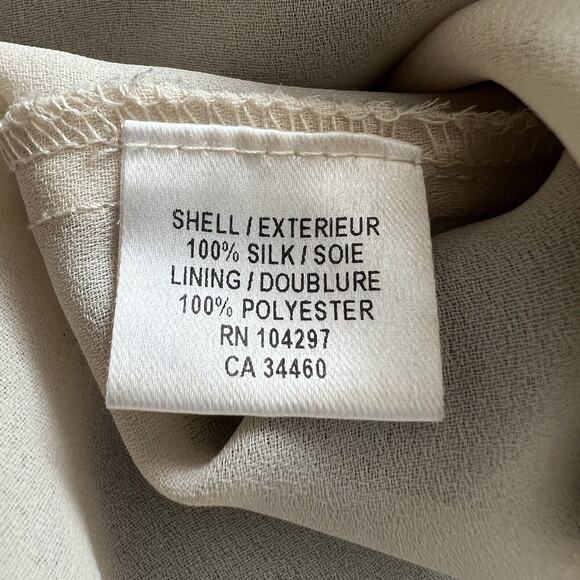 Milly Blouse Top Womens 4 Black Silk Polka Dot Print Halter Ruffle Collar READ - Picture 5 of 13